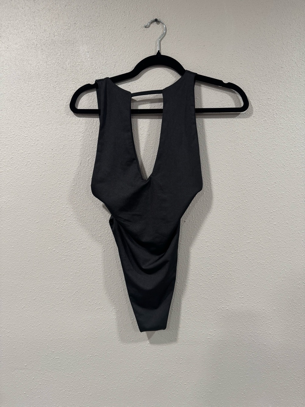 NWT I Saw It First Black Bodysuit - Sleek Stretch Support - Picture 2 of 5